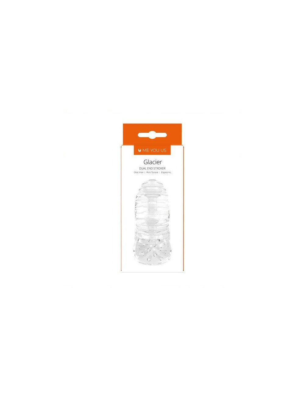 Me You Us Glacier Dual End Stroker Masturbator Męski