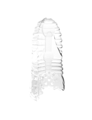 Masturbator- Me You Us Glacier Dual End Stroker Male Masturbator Transparent