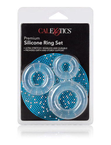 Premium Silicone Ring Set Transparent