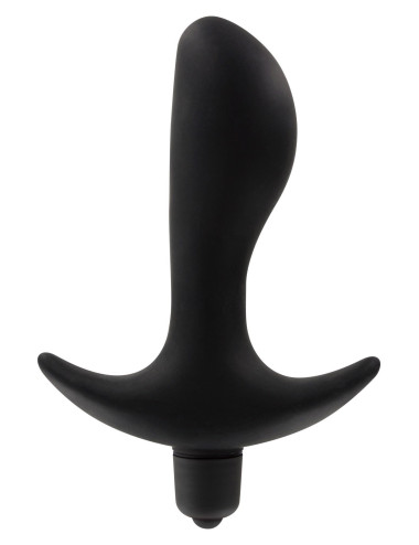 ToyJoy Private Dancer Wibrujący Czarny Plug Analny 12 cm