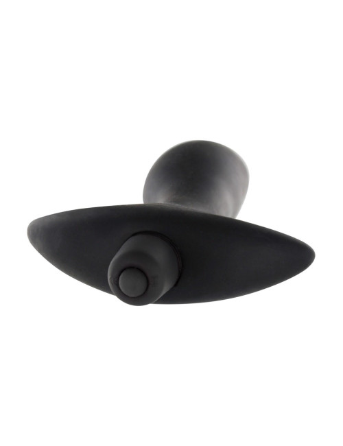 ToyJoy Private Dancer Wibrujący Czarny Plug Analny 12 cm