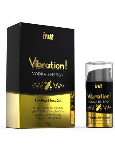 Żel-VIBRATION VODKA 15 ml – Afrodyzjakowy żel stymulujący o smaku wódki