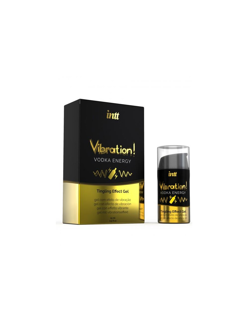 Intt Vibration Vodka – Żel Stymulujący o Smaku Wódki 15 ml