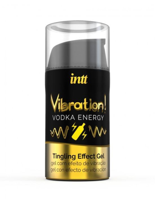 Intt Vibration Vodka – Żel Stymulujący o Smaku Wódki 15 ml