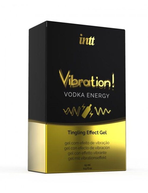 Intt Vibration Vodka – Żel Stymulujący o Smaku Wódki 15 ml