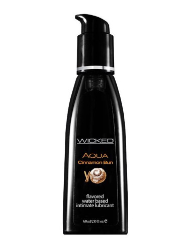 Afrodyzjaki Żel Smakowy Aqua Cinnamon Bun Wicked 60ml