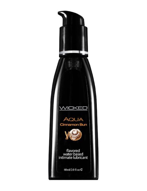 Afrodyzjaki Żel Smakowy Aqua Cinnamon Bun Wicked 60ml
