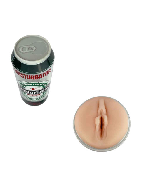 Beer Masturbator Vagina II – Wodoodporny Masturbator Waginy, Realistyczny i Dyskretny