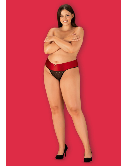 Otwarte Stringi Damskie Obsessive Tienesy 2XL/3XL