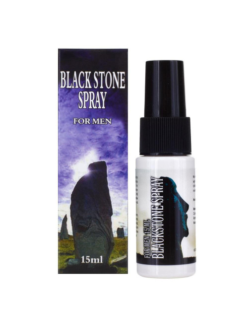 Black Stone Spray 15ml – Afrodyzjaki dla mężczyzn, opóźnienie stosunku