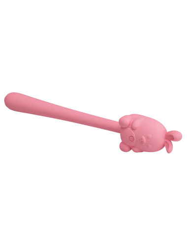 CUTE BUNNY, Flirting Stick, 7 vibration functions, Magnetic USB charging