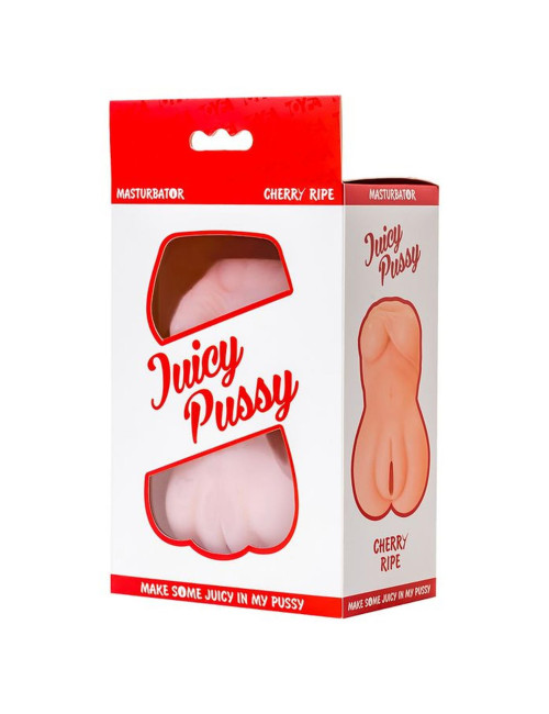 Masturbator Cherry Ripe - Realistyczny masturbator waginy, SoftSkin