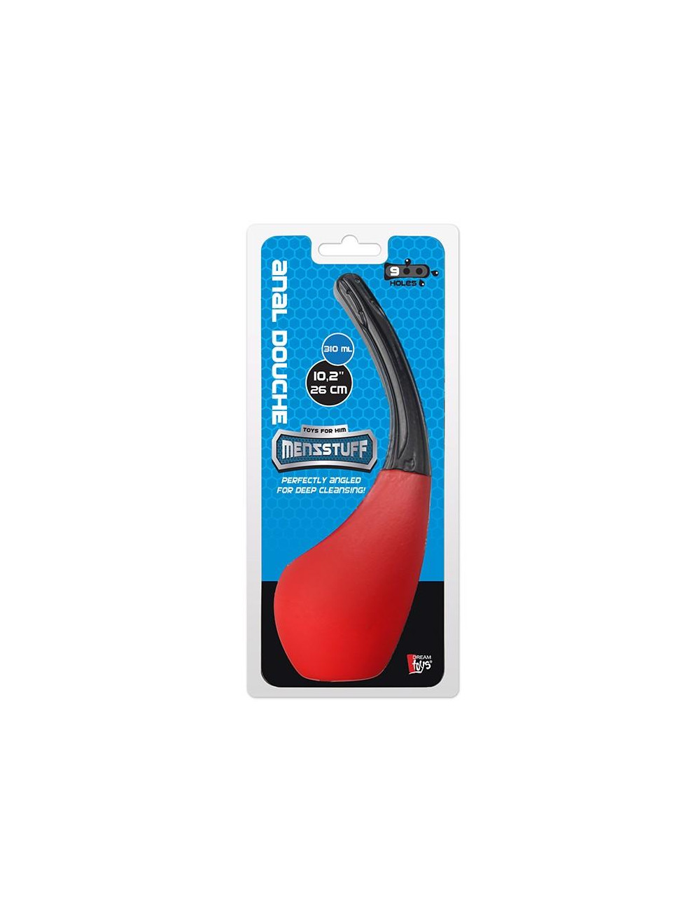 Dream Toys Menzstuff Irygator Analny 9-Hole Red/Black