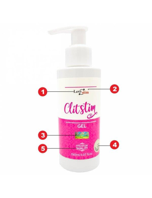 LoveStim L-Stim Clit Stim Żel Pobudzający Klitoris 150ml