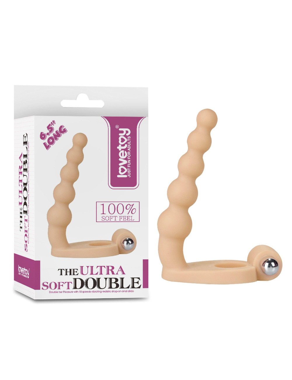 Lovetoy The Ultra Soft Bead 6.5" - Ultra Miękki Wibrator