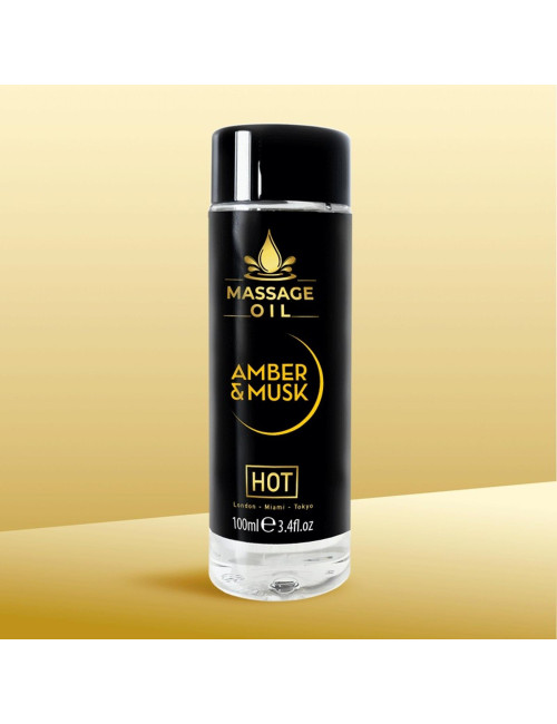 HOT Massage Oil amber & musk 100 ml