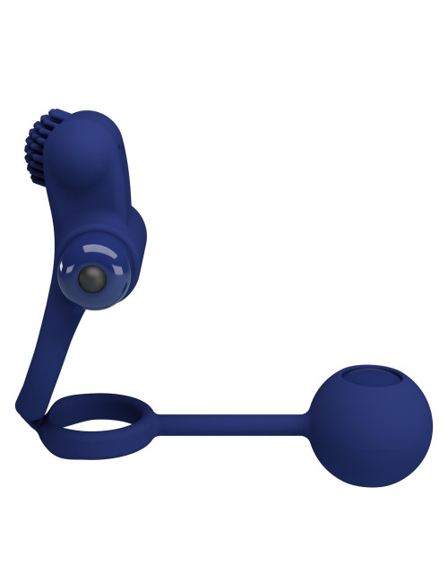 Pretty Love – Powerful Ring: Pierścień erekcyjny z 10 funkcji wibracji, silikonowy