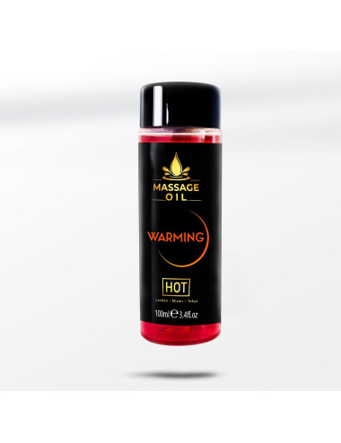 HOT Afrodyzjaki: Bezzapachowy Rozgrzewający Olejek do Masażu 100 ml – Stymulujący