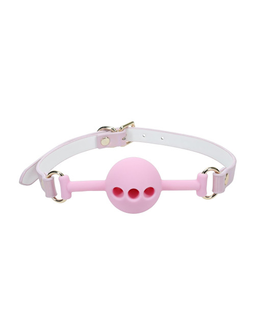 Ouch! Paris Collection Silicone Ball Gag Różowy