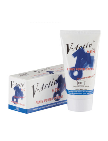 V-Activ Penis Power Cream 50ml - Afrodyzjaki dla mezczyzn erekcja