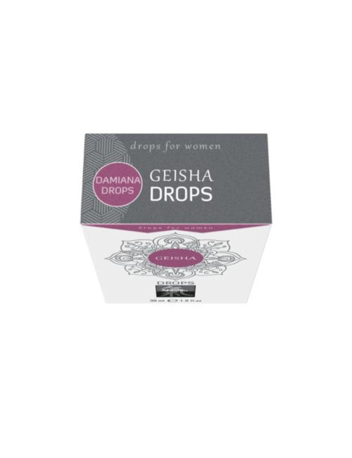 Geisha Drops - Afrodyzjak dla Kobiet, Stymulacja 30ml