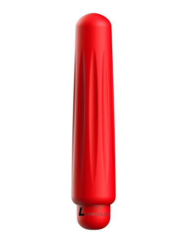 Delia - ABS Bullet With Sleeve - 10-Speeds - Red