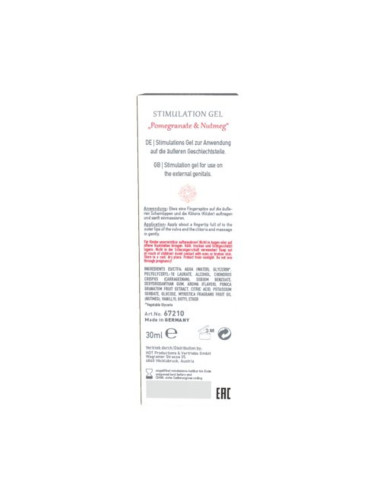 Żel/sprej-Stimulation Gel Pomegranate & Nutmeg women 30ml