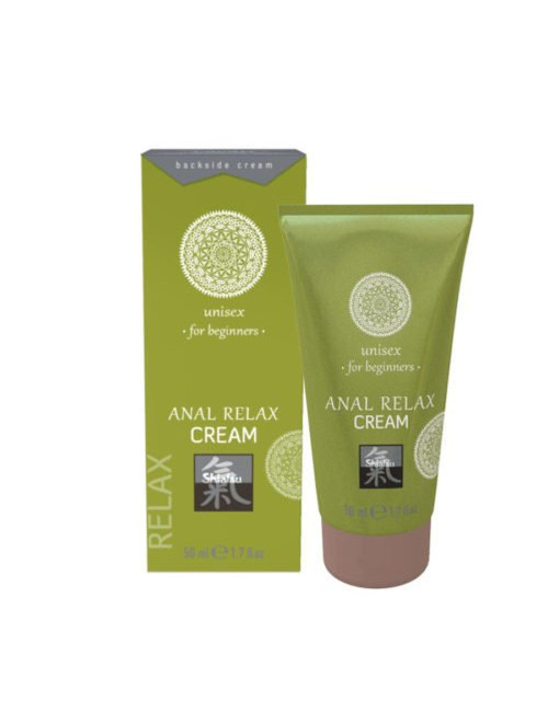 Shiatsu Anal Relax Cream 50ml Afrodyzjakowy Żel i Spray do analnego stosunku