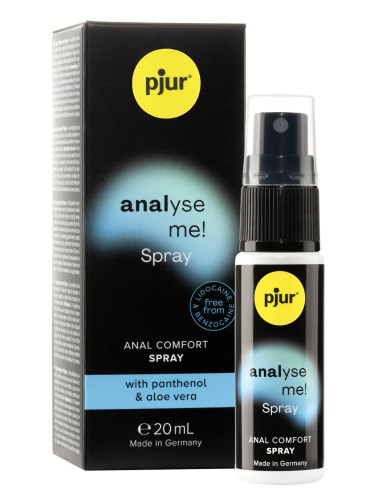 Pjur Analyse Me Spray 20ml - Afrodyzjak Analny Spray, bez lidokainy, bezpieczny dla prezerwatyw