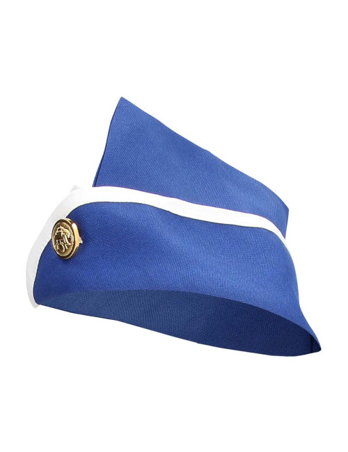 Stewardess Costume - S/M - Blue/White
