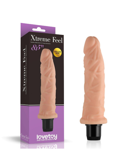 Wodoodporny wibrator Lovetoy Xtreme Feel Cyberskin 7.5'
