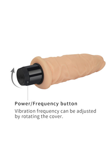 7.5' Xtreme Feel Cyberskin Vibrator