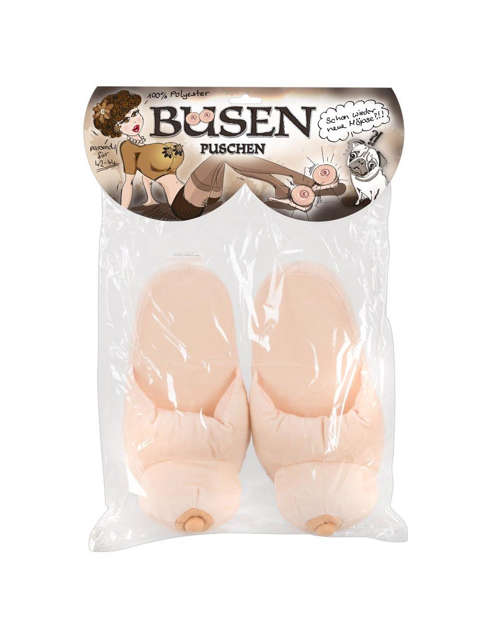 Zabawne Kapcie Domowe Boob Slippers