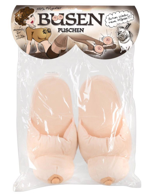 Zabawne Kapcie Domowe Boob Slippers