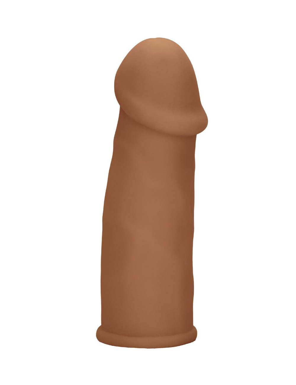 Futurotic Penis Extender - Brązowy przedłużacz penisa, TPR, bez ftalanów, 14 cm