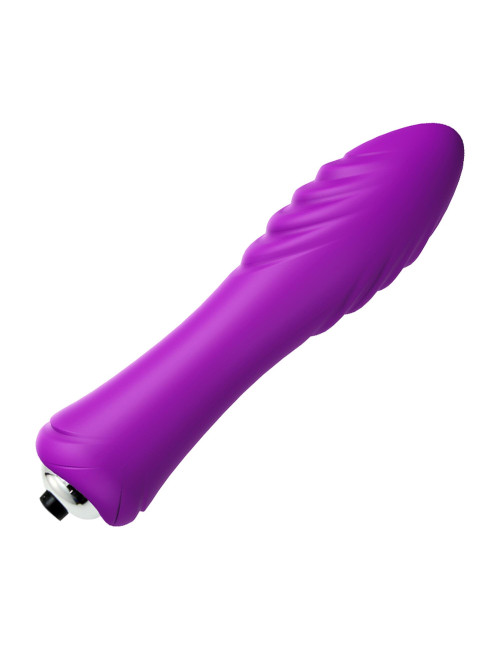 Wibrator Mini Bullet9 – 9 trybów wibracji, silikonowy, wodoodporny, fioletowy
