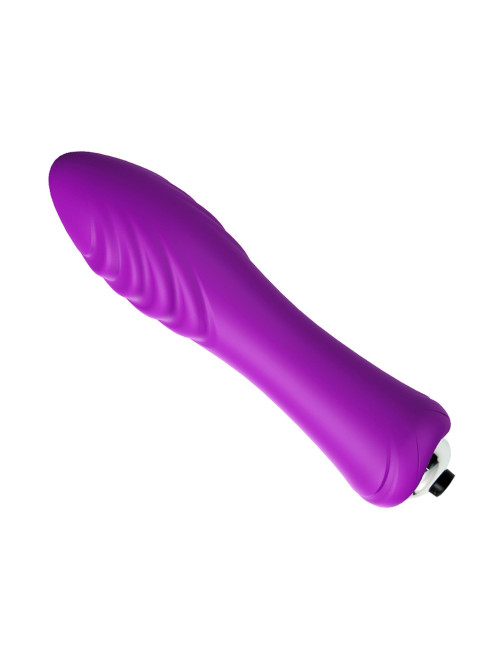 Wibrator Mini Bullet9 – 9 trybów wibracji, silikonowy, wodoodporny, fioletowy