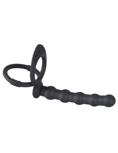 Black Velvets Pierścień na Penis i Jądra