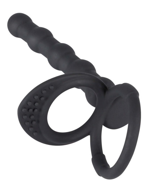 Black Velvets Pierścień na Penis i Jądra