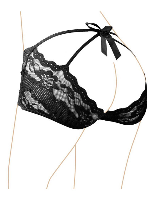 Majtki damskie czarne XL – Slipy i Stringi Bielizna Cottelli
