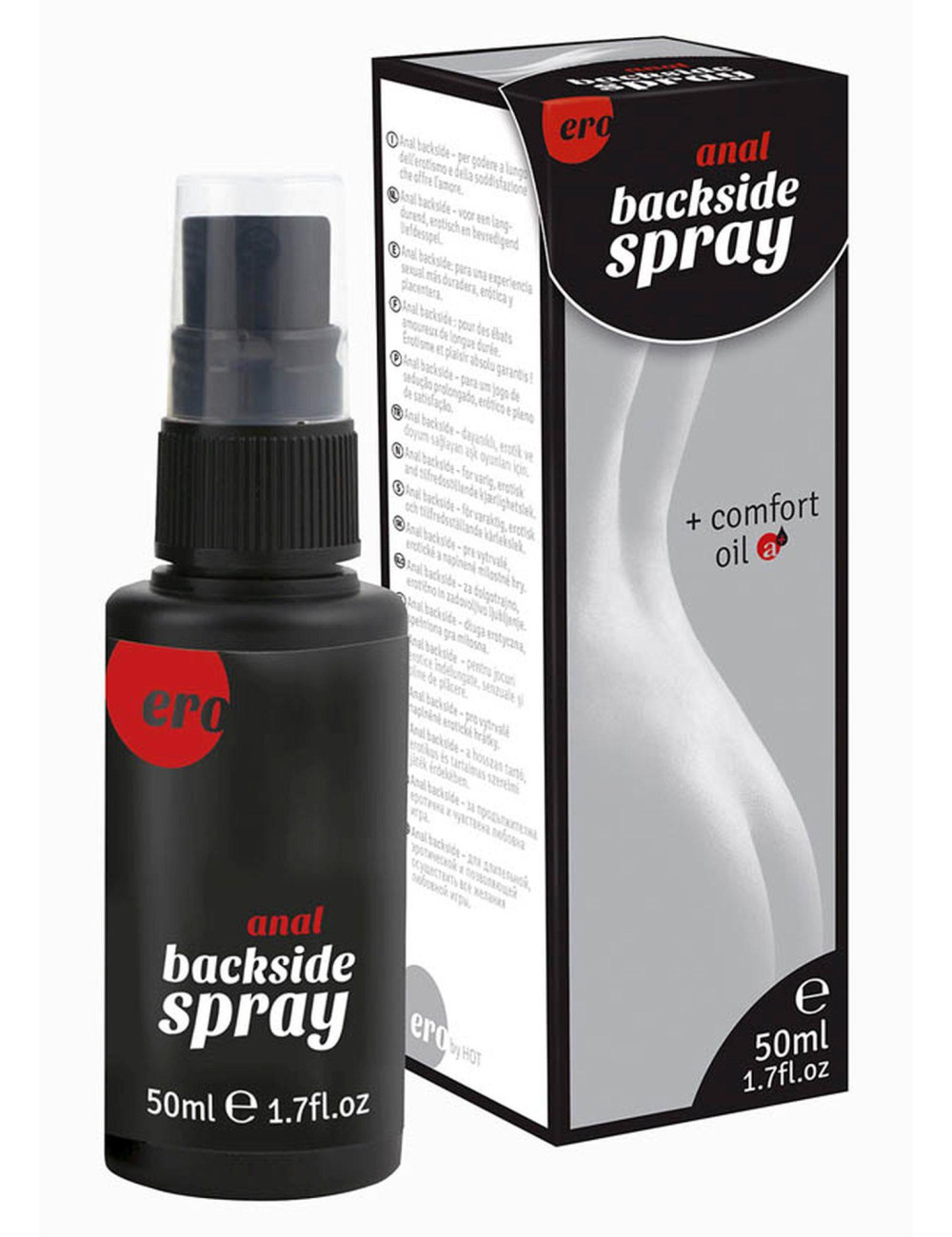 Back Side Spray - Afrodyzjakowy żel analny znieczulający i rozluźniający