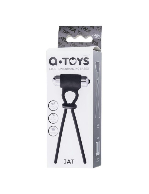 A-Toys Erection Enhancing Lasso Jat - Czarne 14 cm
