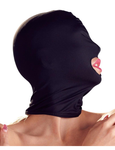 Head mask mouth black BK