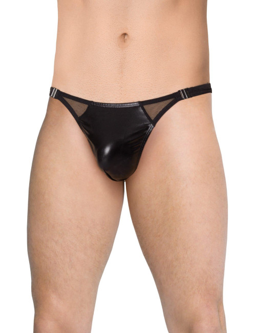 Męskie Slipy SoftLine Collection 4518 Czarne M/L