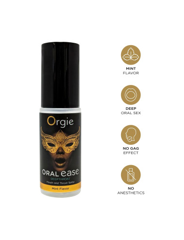 ORAL EASE DEEPTHROAT - Mouth and Throat Spray