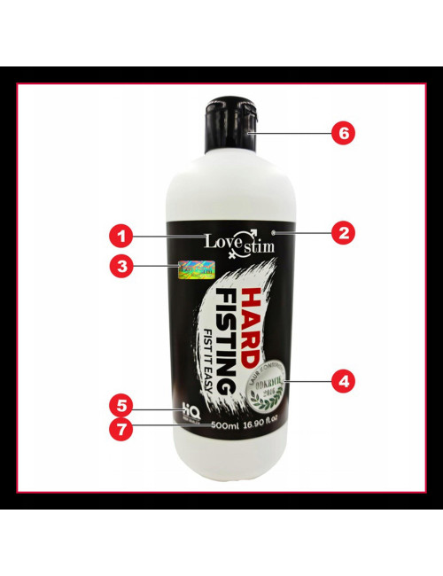 LoveStim Żel do Fistingu Hard 500ml