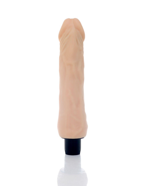 Wibrator Rain CyberSkin - Zabawki Wibratory Cyber Skóra, Regulowane Wibracje, 23,5 cm