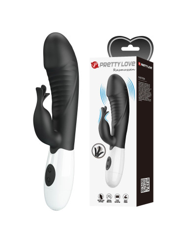 Pretty Love Rasmussen Dual Vibrator (Black Edition)