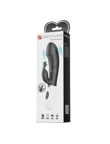 Pretty Love Rasmussen Dual Vibrator (Black Edition)