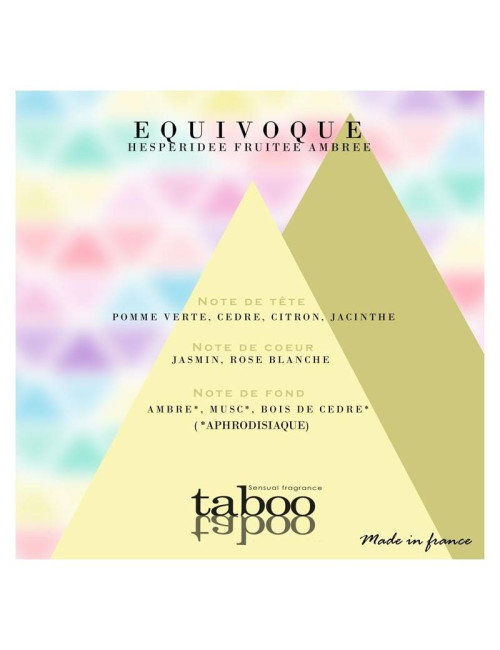 Feromony TABOO Equivoque dla Niego - Afrodyzjaki Męskie, 50 ml